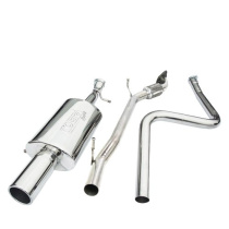 Ford Fiesta Mk6 (Zetec S) 02-07 Catback Sportavgassystem - Ej Ljuddämpat (Only Passar ST panel) Cobra Sport